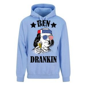 Ben Drankin USA Patriotic Unisex Surf Hoodie