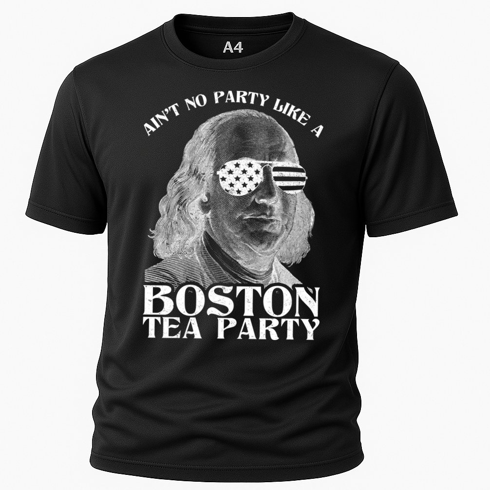 Ben Franklin Boston Tea Party Cooling Performance Crew T-Shirt