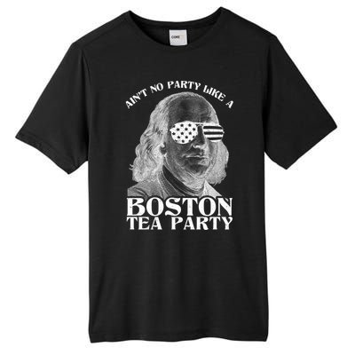 Ben Franklin Boston Tea Party Tall Fusion ChromaSoft Performance T-Shirt