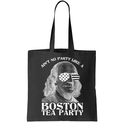 Ben Franklin Boston Tea Party Bag