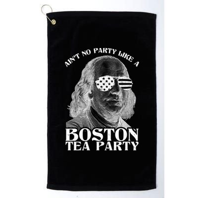 Ben Franklin Boston Tea Party Platinum Collection Golf Towel