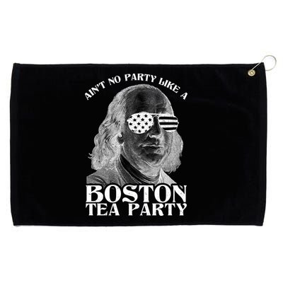 Ben Franklin Boston Tea Party Grommeted Golf Towel