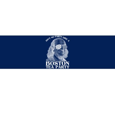 Ben Franklin Boston Tea Party Bumper Sticker