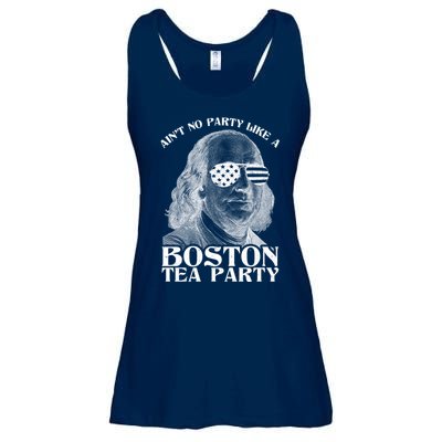 Ben Franklin Boston Tea Party Ladies Essential Flowy Tank