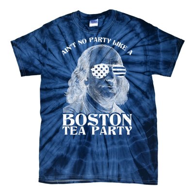 Ben Franklin Boston Tea Party Tie-Dye T-Shirt