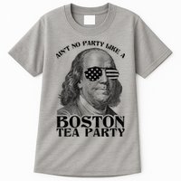 Ben Franklin Boston Tea Party Tall T-Shirt