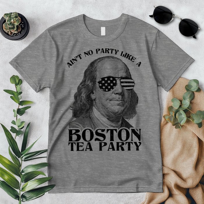 Ben Franklin Boston Tea Party Premium T-Shirt