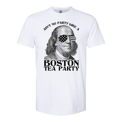 Ben Franklin Boston Tea Party Softstyle® CVC T-Shirt