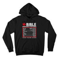 Bible Emergency Numbers Funny Christian Bible Jesus Tall Hoodie