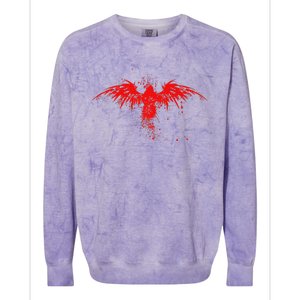 Blood Eagle Norse Viking Valhalla Colorblast Crewneck Sweatshirt