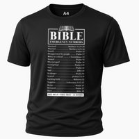 Bible Emergency Numbers Hotline Christian Verses Scriptures Performance Shirt