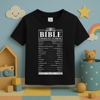 Bible Emergency Numbers Hotline Christian Verses Scriptures Toddler T-Shirt