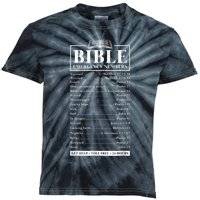 Bible Emergency Numbers Hotline Christian Verses Scriptures Kids Tie-Dye T-Shirt