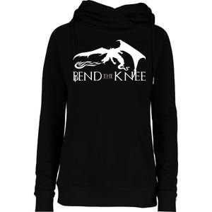 Bend The Knee Womens Funnel Neck Pullover Hood