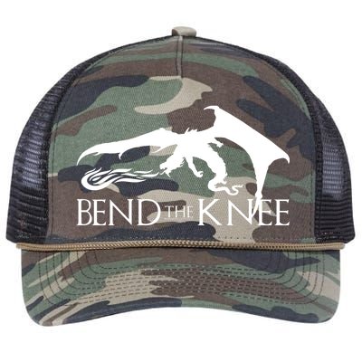 Bend The Knee Retro Rope Trucker Hat Cap