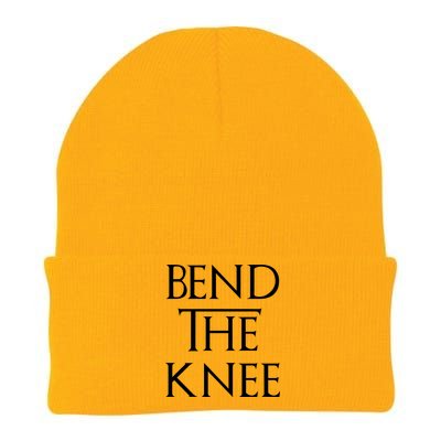 Bend The Knee Mother Of Dragons Knit Cap Winter Beanie