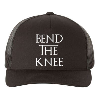 Bend The Knee Mother Of Dragons Yupoong Adult 5-Panel Trucker Hat