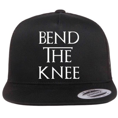 Bend The Knee Mother Of Dragons Flat Bill Trucker Hat