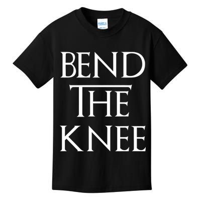 Bend The Knee Mother Of Dragons Kids T-Shirt