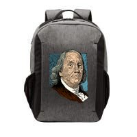 Benjamin Franklin Portrait Vector Backpack