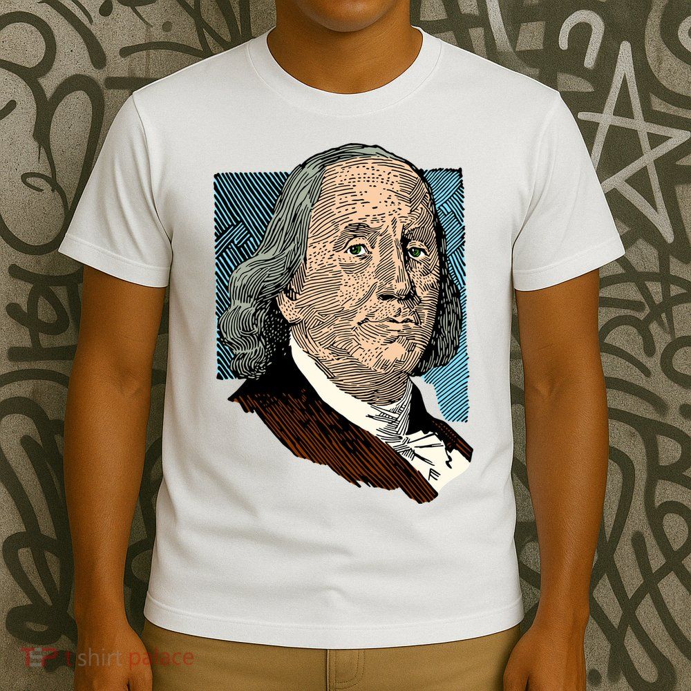 Benjamin Franklin Portrait T-Shirt