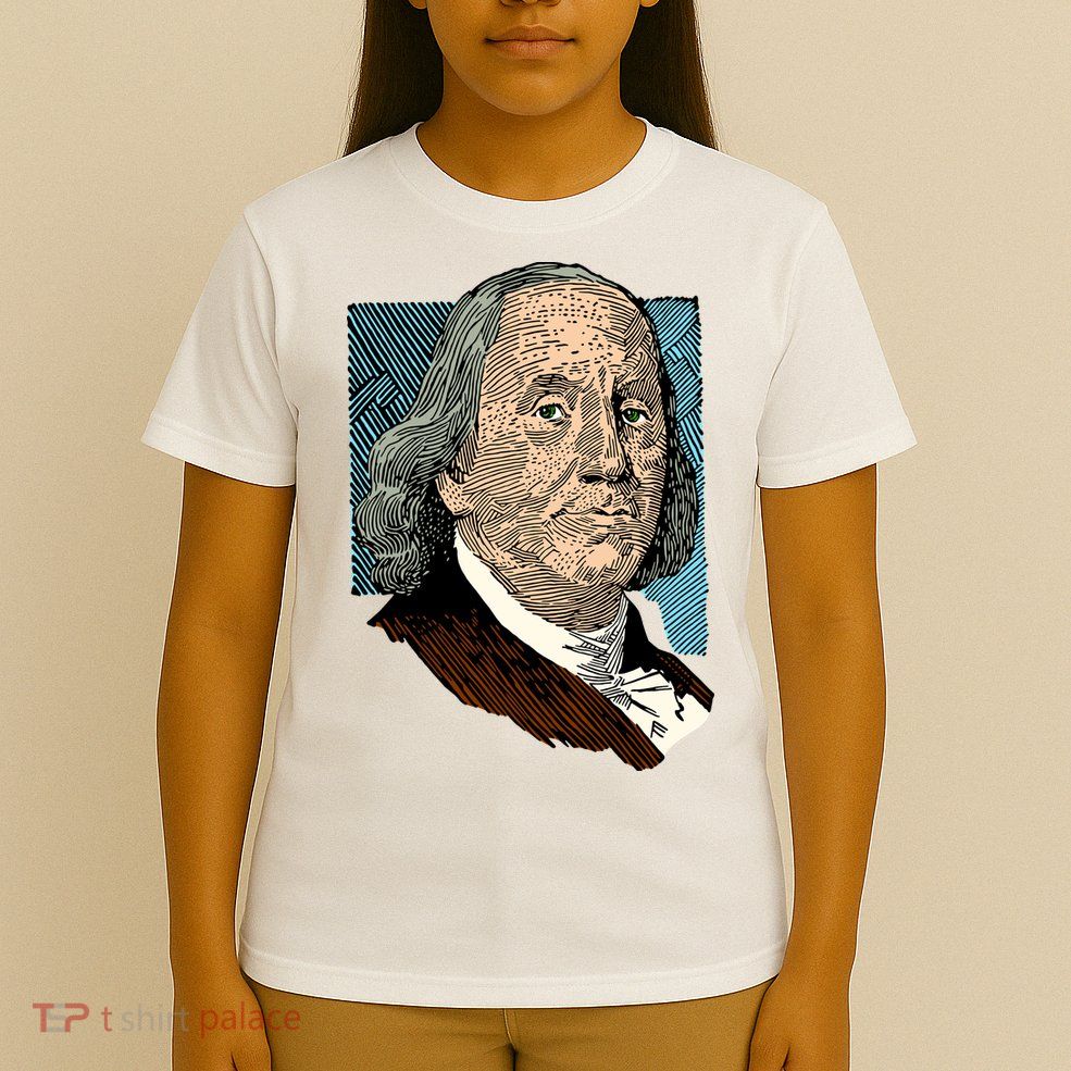 Benjamin Franklin Portrait T-Shirt
