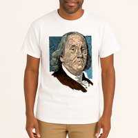 Benjamin Franklin Portrait Tall T-Shirt