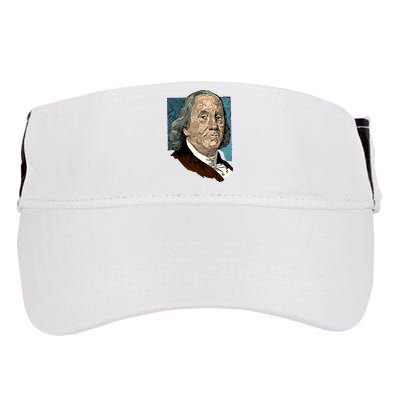 Benjamin Franklin Portrait Adult Drive Performance Visor