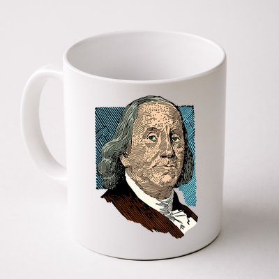 Benjamin Franklin Portrait Mug