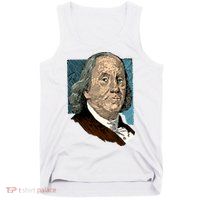 Benjamin Franklin Portrait Tank Top
