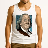 Benjamin Franklin Portrait Tank Top
