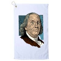 Benjamin Franklin Portrait Golf Towel