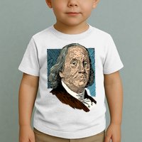 Benjamin Franklin Portrait Toddler T-Shirt
