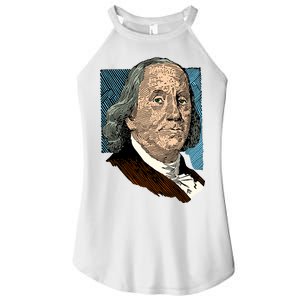 Benjamin Franklin Portrait Women's Perfect Tri Rocker Tank