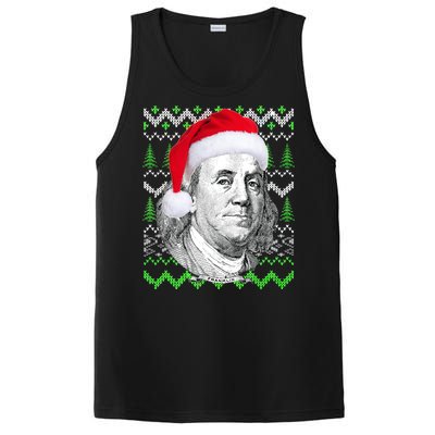 Benjamin Franklin Ugly Christmas Sweater PosiCharge Competitor Tank