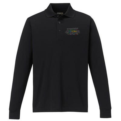 Bitcoin Economics Of The Future Performance Long Sleeve Polo