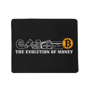 Bitcoin Evolution Of Money Crypto Trader Btc Investor Mousepad