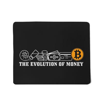 Bitcoin Evolution Of Money Crypto Trader Btc Investor Mousepad