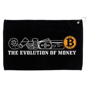 Bitcoin Evolution Of Money Crypto Trader Btc Investor Grommeted Golf Towel