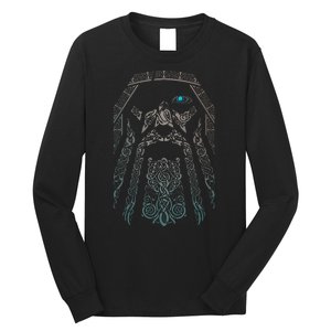 Blue Eye Oden God Long Sleeve Shirt