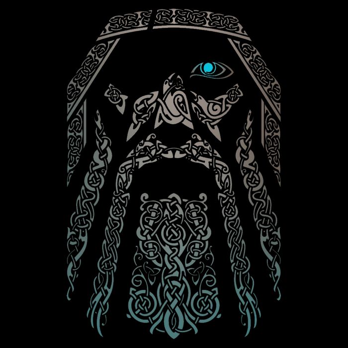 Blue Eye Oden God Button