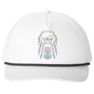 Blue Eye Oden God Snapback Five-Panel Rope Hat