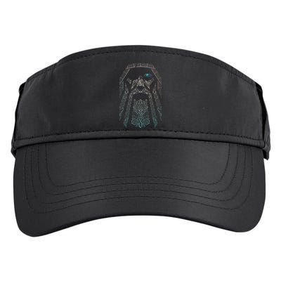 Blue Eye Oden God Adult Drive Performance Visor