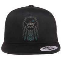 Blue Eye Oden God Flatbill Hat