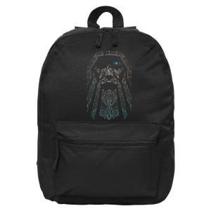 Blue Eye Oden God 16 in Basic Backpack