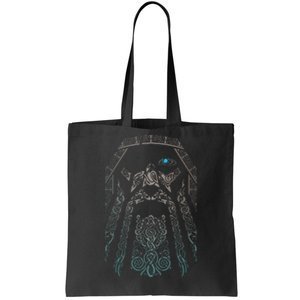 Blue Eye Oden God Tote Bag