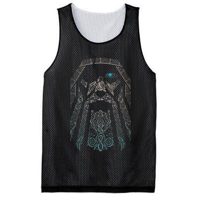 Blue Eye Oden God Mesh Reversible Basketball Jersey Tank