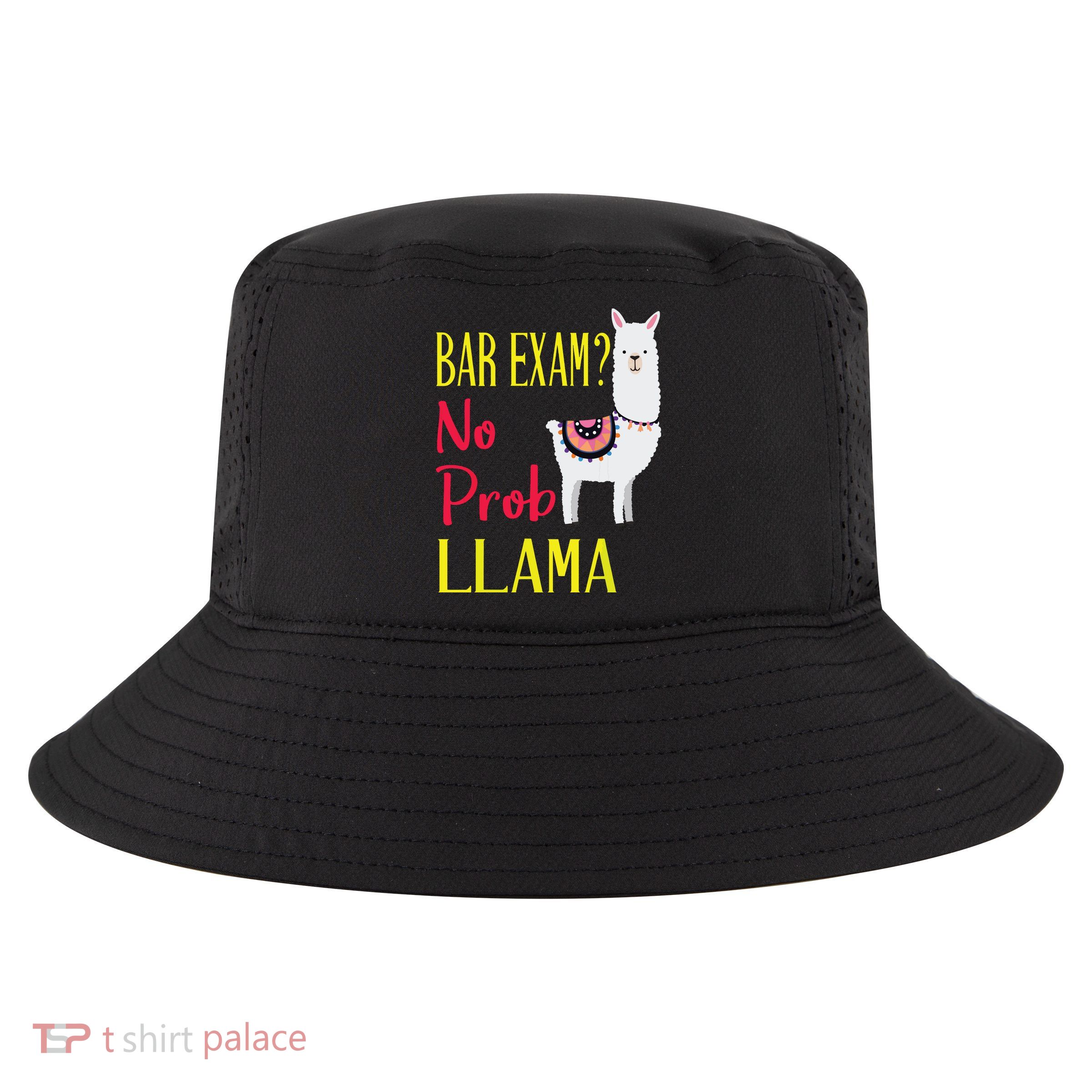 Bar Exam Passing The Passed No Prob Llama Lawyer Law Gift Cool Comfort Performance Bucket Hat