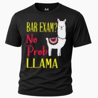 Bar Exam Passing The Passed No Prob Llama Lawyer Law Gift Cooling Performance Crew T-Shirt