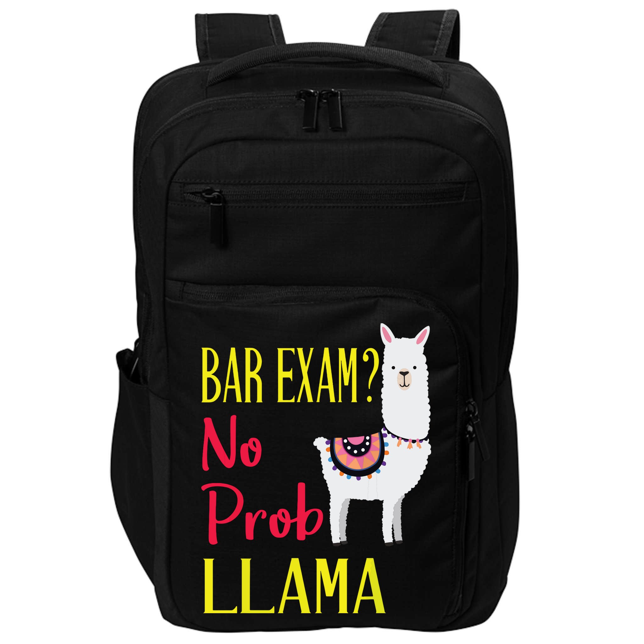 Bar Exam Passing The Passed No Prob Llama Lawyer Law Gift Impact Tech Backpack